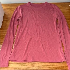 a new day Women's Long Sleeve Mauve Top